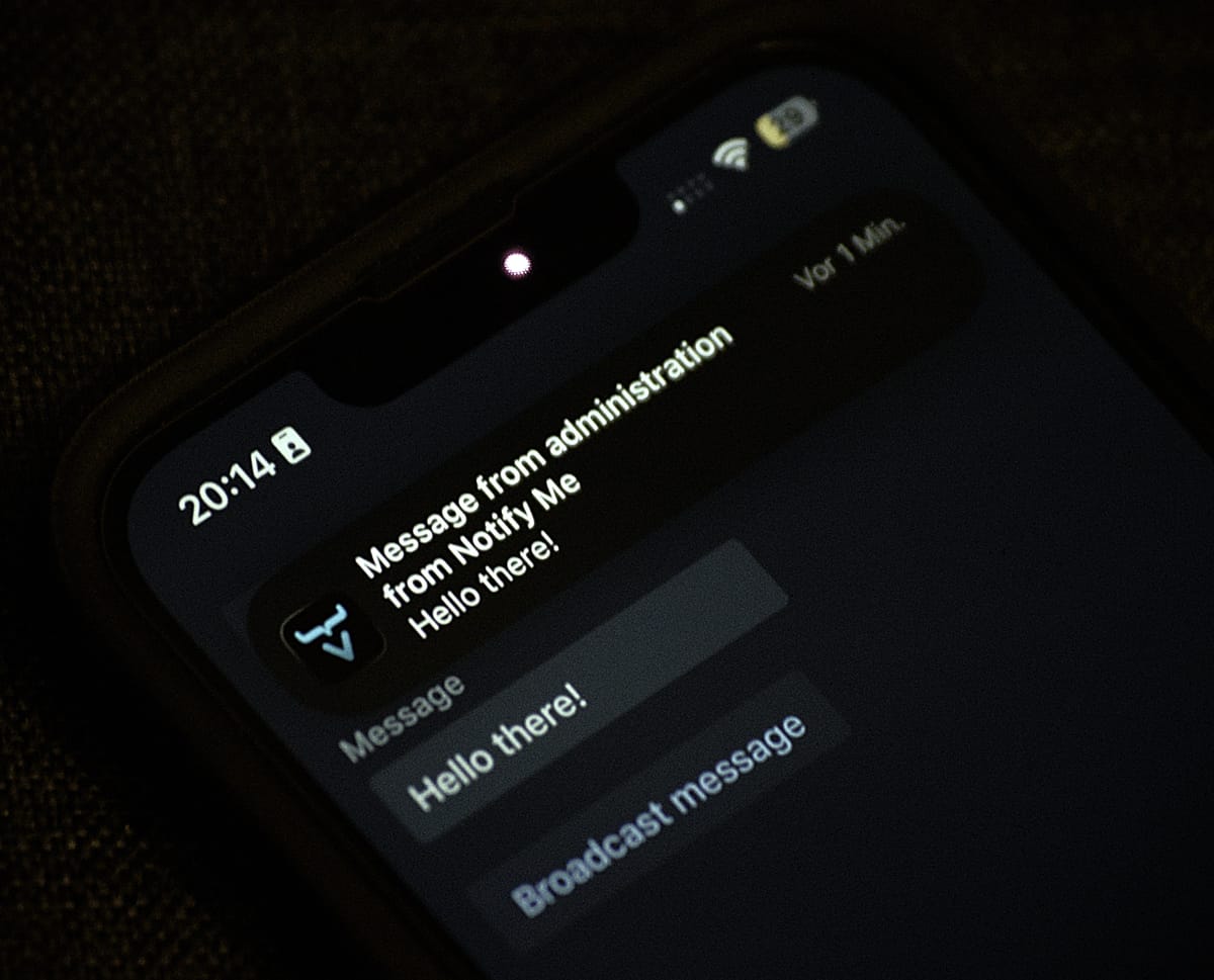 iOS Progressive Web App  - Notifications